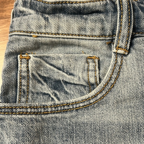 Anthropologie Pilcro Denim Blue Women's Shorts Distressed Size 27 - Picture 4 of 12